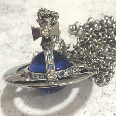 Vivienne westwood best sale necklace blue