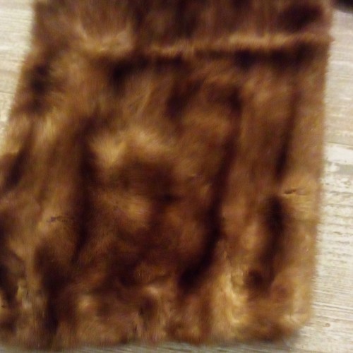 Vintage 1950s Mink Wrap Joseph sekan Chicago Autumn Haze - Picture 2 of 8