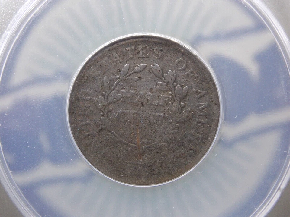 1805 Draped BUST Half Cent 1/2c ANACS G4 Details #480 Good ECC&C, Inc. - Image 2 of 4