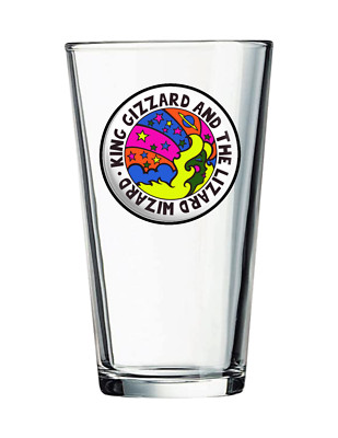 King Gizzard and the Lizard Wizard  - Rock and Roll - 16 oz Pint Beer Glass