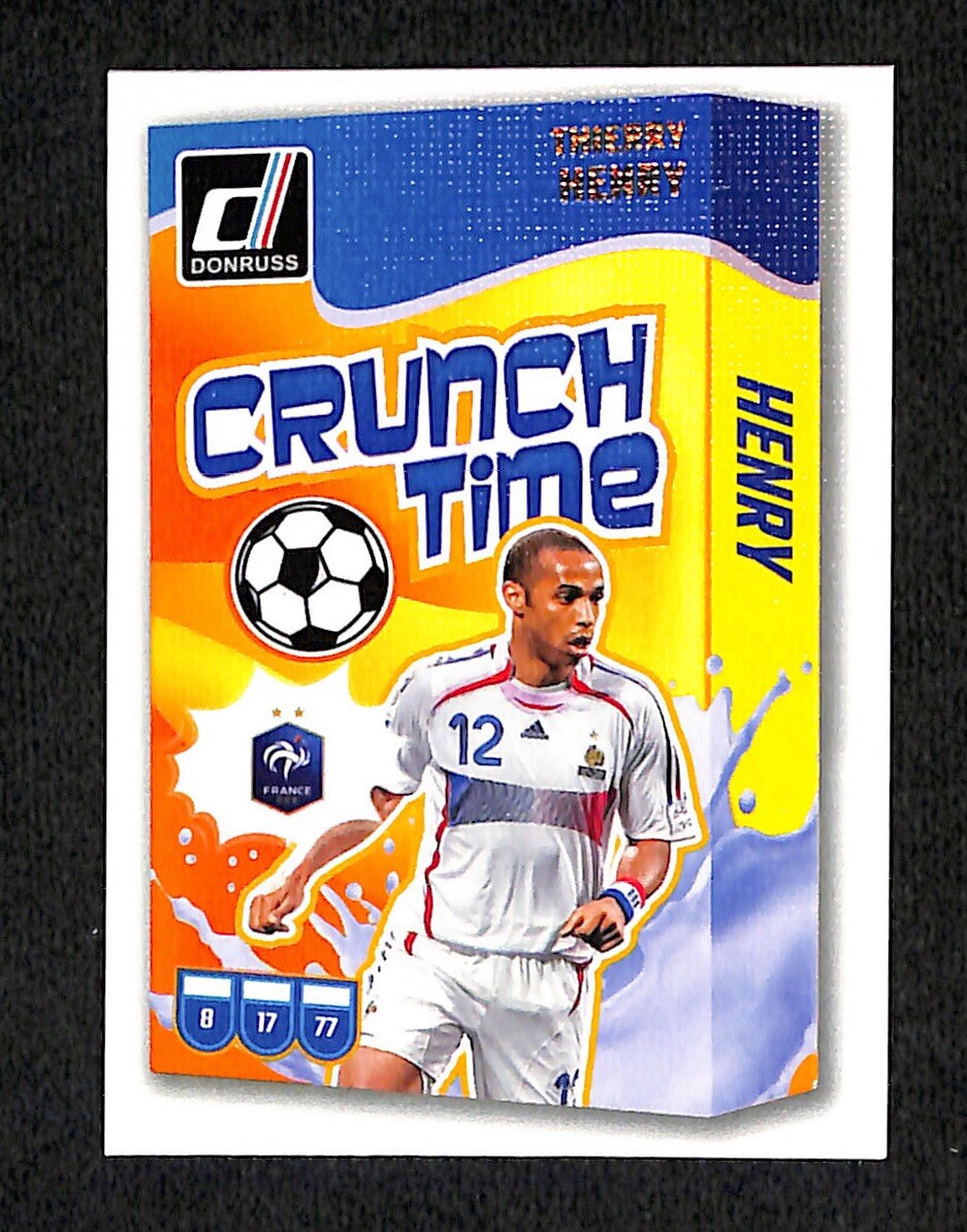 Thierry Henry 2024-25 Panini Donruss #25 Crunch Time | eBay