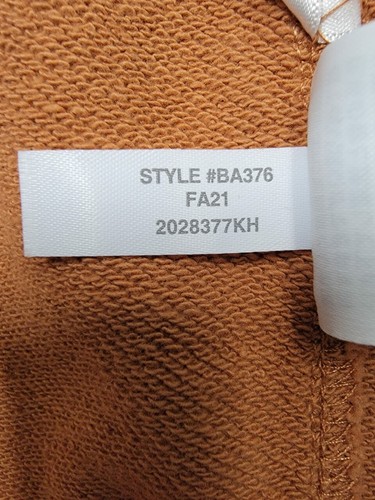 J.CREW Re-Imagined Women’s Confort Pants Size XS Orange Baggy New With Tags - Picture 8 of 10