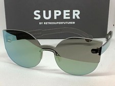 RetroSuperFuture 52I Tuttolente Lucia Petrol Frame Sunglasses NIB