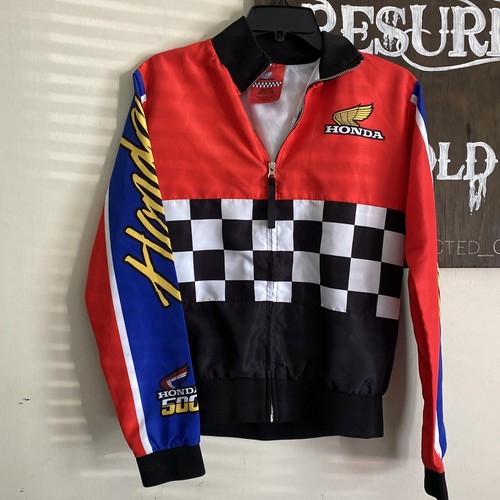Forever 21 Vintage Inspired Honda 500 Windbreaker Racing Jacket S - Picture 3 of 12