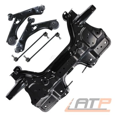 ACHSKÖRPER VORNE + 2x QUERLENKER + 2x KOPPELSTANGE FÜR OPEL CORSA D - Bild 1 von 4