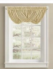 Jc Penney Vintage Toga Valance (3) Supreme Ivory NOS