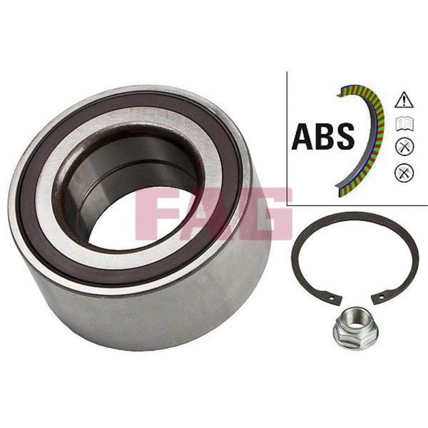 1X FAG Radlager Satz Radlagersatz Vorne FüR Suzuki SX4 Stufenheck GY Fiat Sedici-image