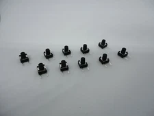 10 Pcs Pack Lot 6x6x7mm Momentary Push Micro Button Tactile Switch Side 2 Pins