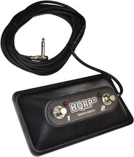 Hqrp Dual Channel Footswitch With Led For Peavey Guitar Amps