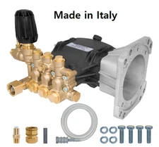 Italian Upgrade Pump 4400 PSI 3.5GPM 1" Horizontal Shaft Fits replaces 530012