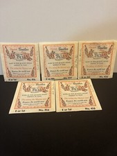 Vintage La Bella Classic Guitar Strings Lot Of 5