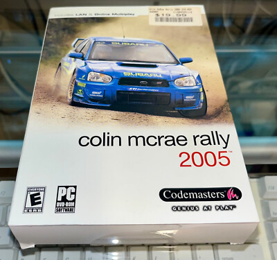 Colin McRae Rally 2005 PC CR-ROM (Windows 98-XP)    SEALED NEW