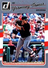 YASMANY THOMAS  DBACKS  2017 PANINI DONRUSS #50 - GRAY BORDER #ed/199