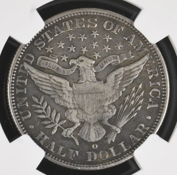 1901-O BARBER HALF DOLLAR ~ NICE BOLD PROBLEM FREE NGC XF 40 ! - Image 4 of 4