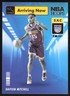 2021-22 Panini NBA Hoops Arriving Now Davion Mitchell RC #5 Sacramento Kings