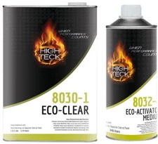 HIGH TECK ECO-CLEAR 4:1 CLEARCOAT WITH MEDIUM ACTIVATOR GALLON KIT