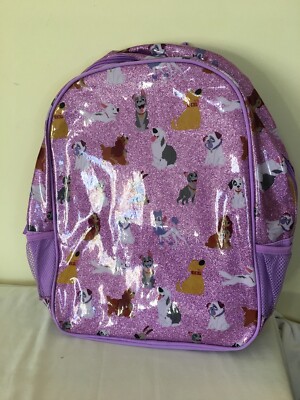 NWT Disney Store Pixar Disney Dogs Bolt Lady Dug Backpack School bag