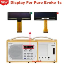 For PURE Evoke Marshall 1S Portable DAB/FM Radio Display Screen Replacement Part