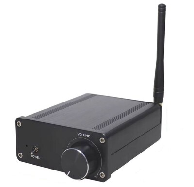 Mini Stereo Audio Amplifier With RCA Stereo Bluetooth Input Max RMS Power 100W