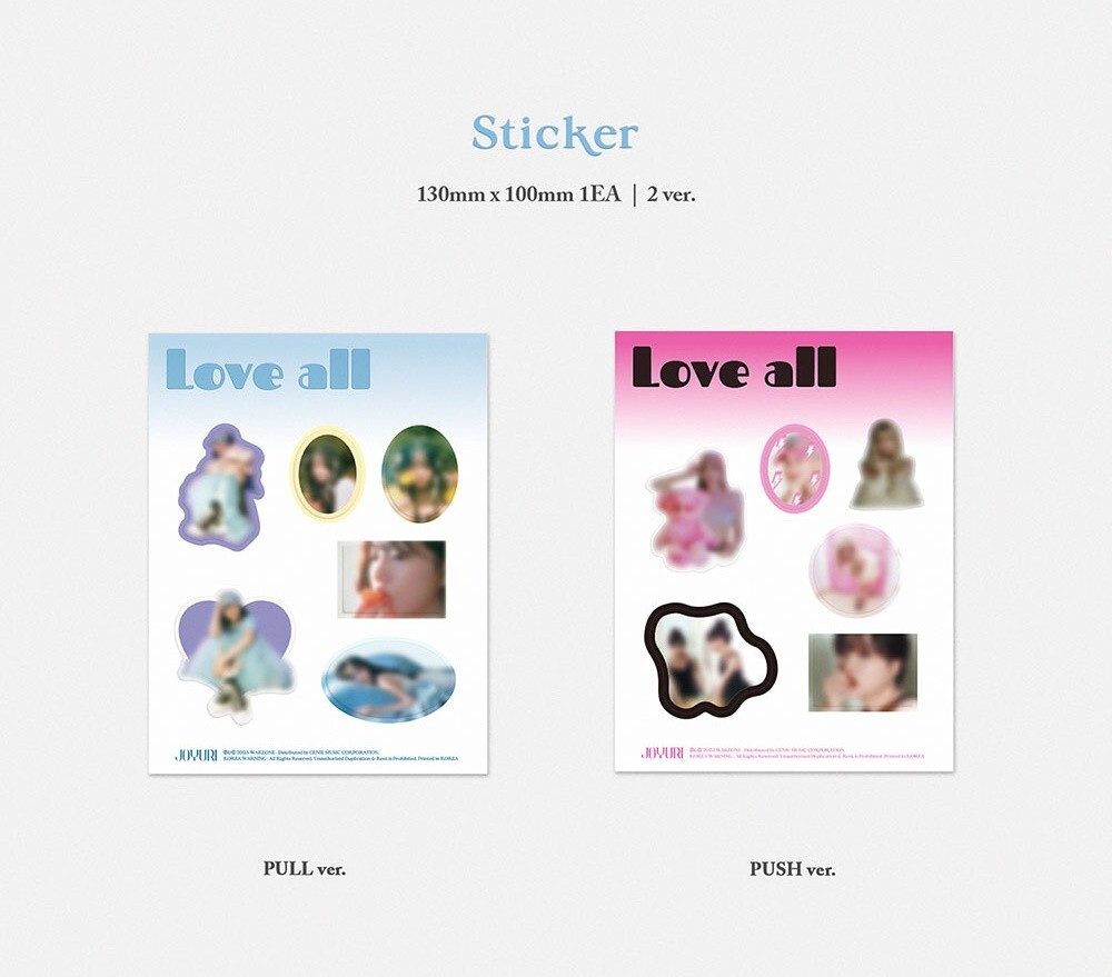 チョユリ JOYURI Love all アルバム PULL ver. トレカ チョユリ JOYURI Love all アルバム PULL ver. トレカ CD