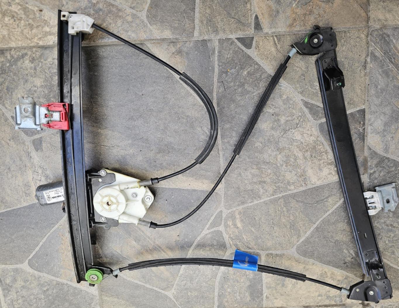 2003-13 Maserati Quattroporte M139 Rear Right Side Window Regulator Motor OEM