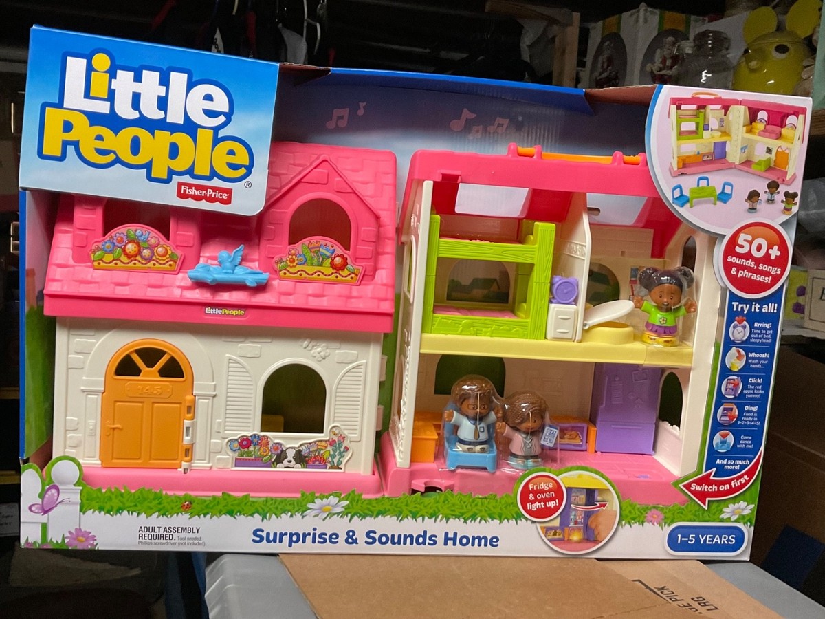 Fisher Price Little People SURPRISE & SOUNDS House African