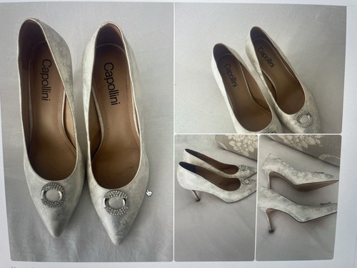 Capollini Judi Vintage White Shoes - Picture 2 of 2