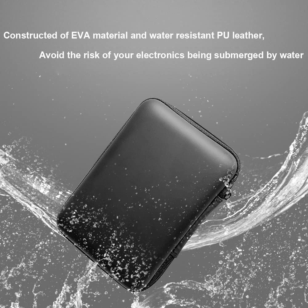 Hard Drive Carrying Case Storage Organizer Bag Multi-Purpose Universal Carry ...