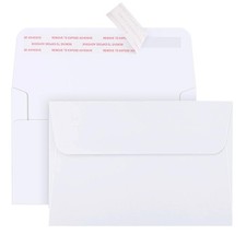 A4 Envelopes 41/4 x 61/4 Inch Self Seal 4x6 White Envelope Invite 50 PCS