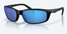 Costa Del Mar Brine II Matte Black / Blue Mirror Polarized Glass 580G BRAND NEW