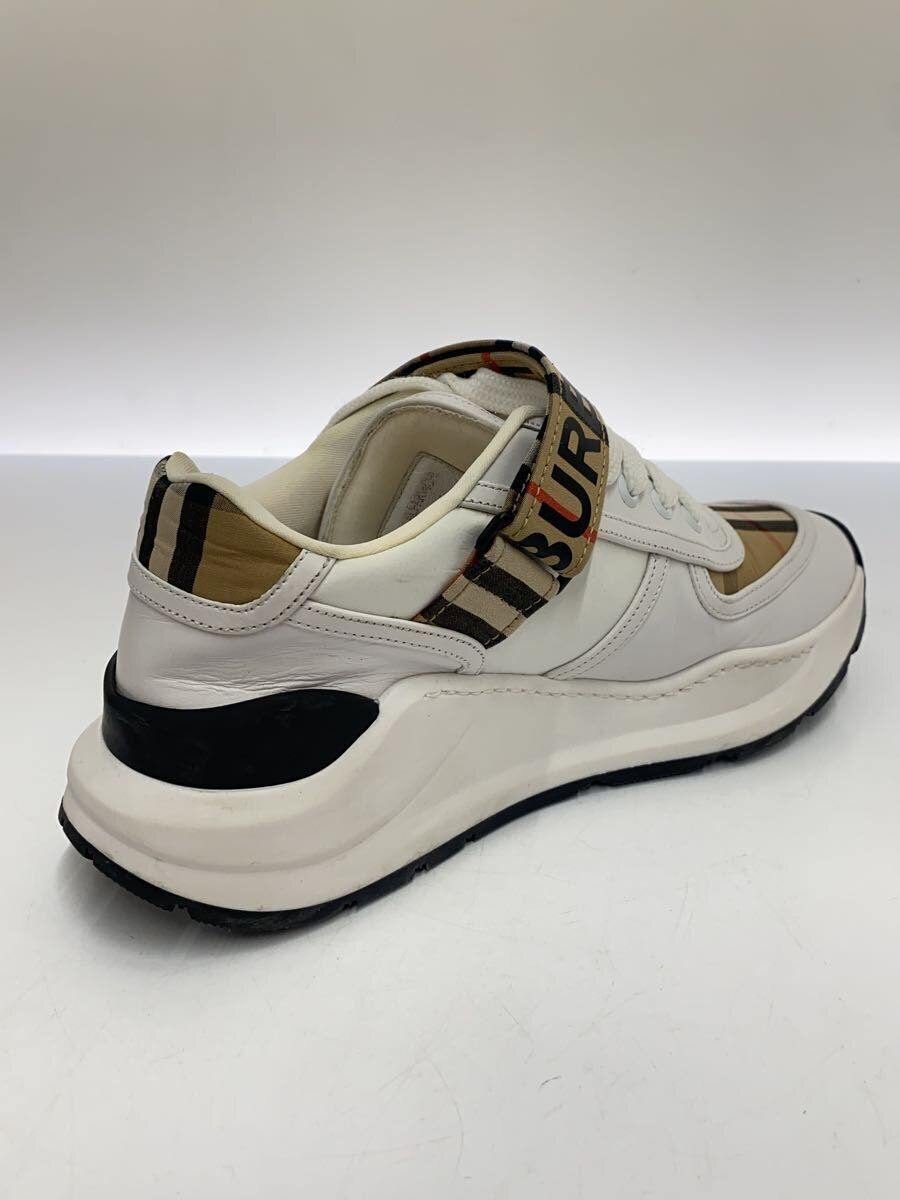 BURBERRY LONDON LOW TOP SNEAKERS 36.5 White 2955-2017