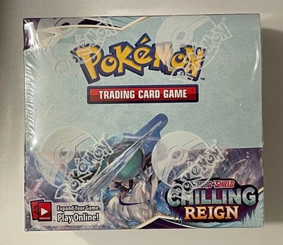 Pokmon TCG Sword & Shield - Chilling Reign Booster Display Box  820650818462| eBay