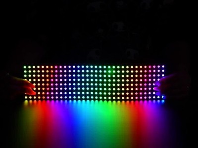 Adafruit Biegsame DotStar Matrix 8x32 - 256 RGB LED Pixel (ADA2736)