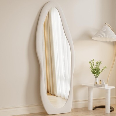 Full Length Mirorr, 63''x24'' Mirror Full Length, Irregular Wall Mounted Mirror...