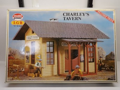 MP/Pola G scale Building Kit 1601 Charley's Tavern-complete w/ decals & ins OB