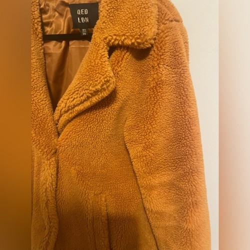 QED London sherpa płaszcz rozmiar 8 - Zdjęcie 6 z 11