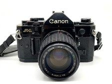 Canon A-1 + Pallas 80-200mm f/4,5 Kit Set Analog SLR 35mm Kamera Objektiv Body