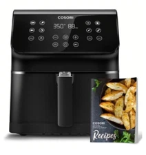 COSORI CP137-AF 3.7QT Air Fryer 100 Recipes 11 One-Touch Digital Presets