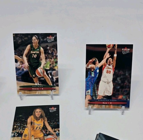 2003 Fleer Ultra WNBA Basketball Basic 105 Card Set (No Chase Rookies 106-120) - Picture 6 of 8