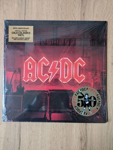 AC/DC - PWR/UP - GOLD VINYL - 50TH ANNIVERSARY - NEW/SEALED