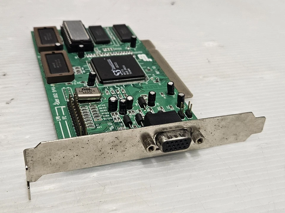 S3 Trio64V2/DX, 86C775, VRAM 2MB, PCI, VGA, Aristo, WORKING CARD - image 2 of 4