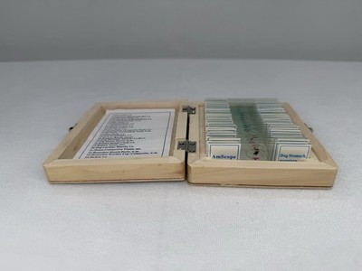 AmScope PS25W Prepared Microscope Slides - Children s Science Kit