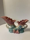 HULL POTTERY DOUBLE BOW KNOT VASE/PLANTER