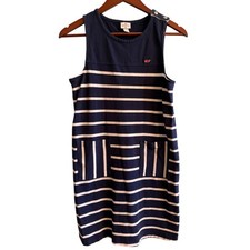 Vineyard Vines for Target Navy White Stripe Midi Dress Size XL 14/16