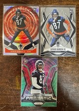 Luther Burden III Rookie Lot Prizm Prizmatic Paragon Bears RC Lot