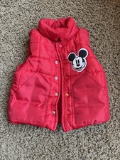 Mickey Mouse Puffer Vest: 18 Months