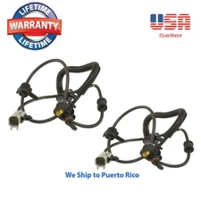 2 Kits ABS Wheel Speed Sensor Front Left/Right Fits:Jeep Commader Grand Cherokee