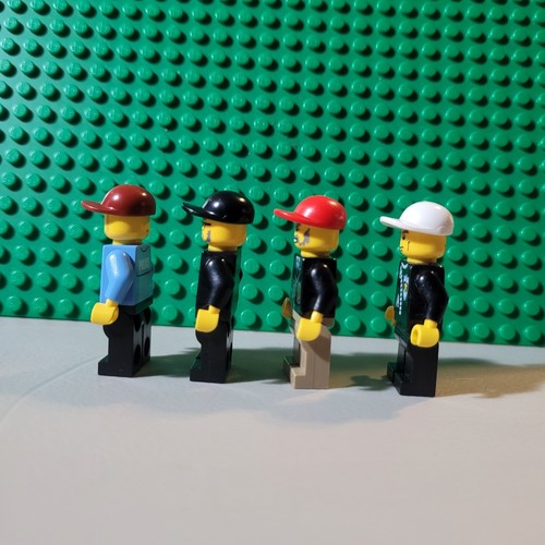 LEGO Minifigures Cops & Police Officer LOT of 4x Minifigures USED - Picture 2 of 11