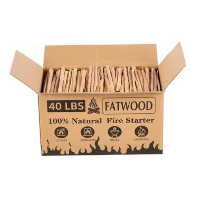 Fatwood Fire Starter Sticks All Natural Fire Logs Firestarter Fireplace Grill