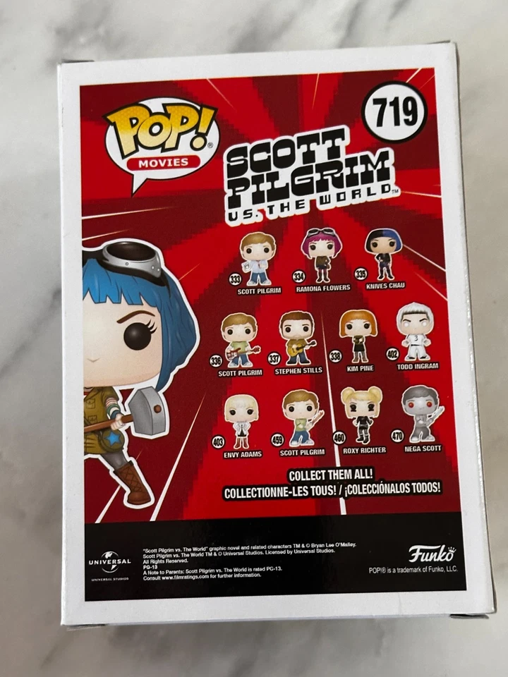 Funko Pop #719 Ramona Flowers - Scott Pilgrim vs. The World (2019 Spring Conv.) Foto 3 de 4